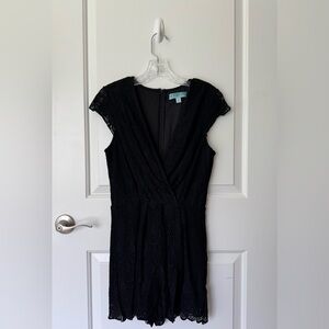 Aina Be Black Lace Romper